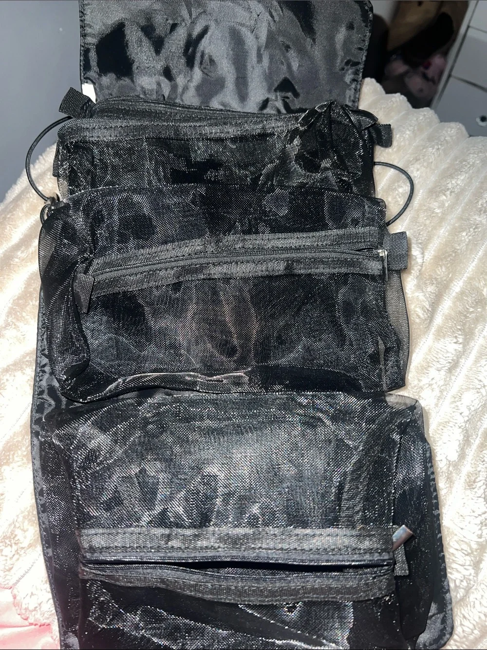 kuromi toiletry bag